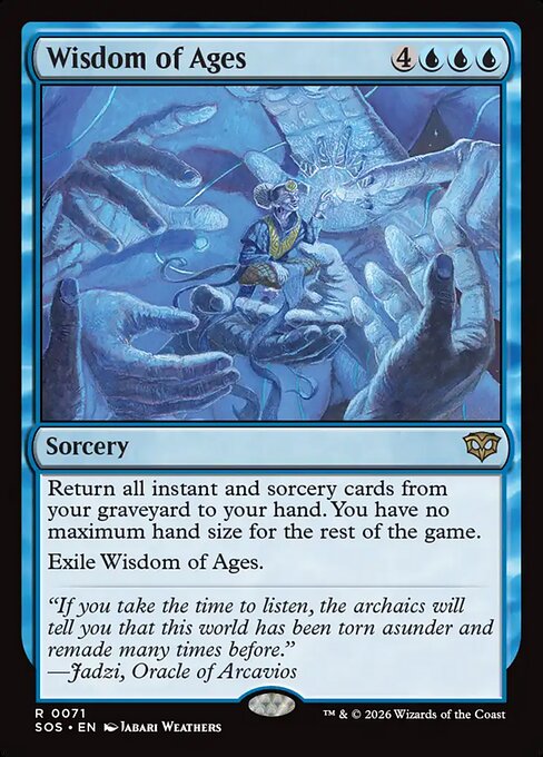 Wisdom of Ages highlighted card art