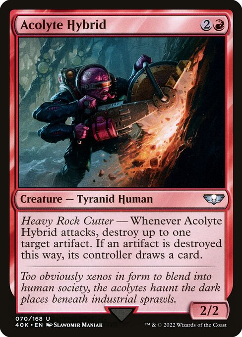Acolyte Hybrid highlighted card art