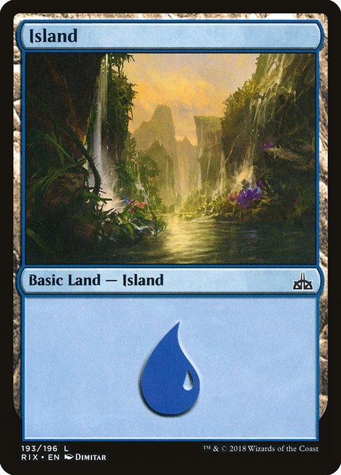 Island from Rivals of Ixalan