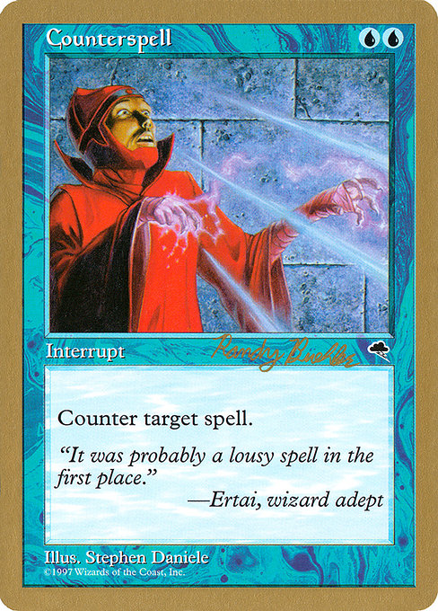 Counterspell from World Championship Decks 1998