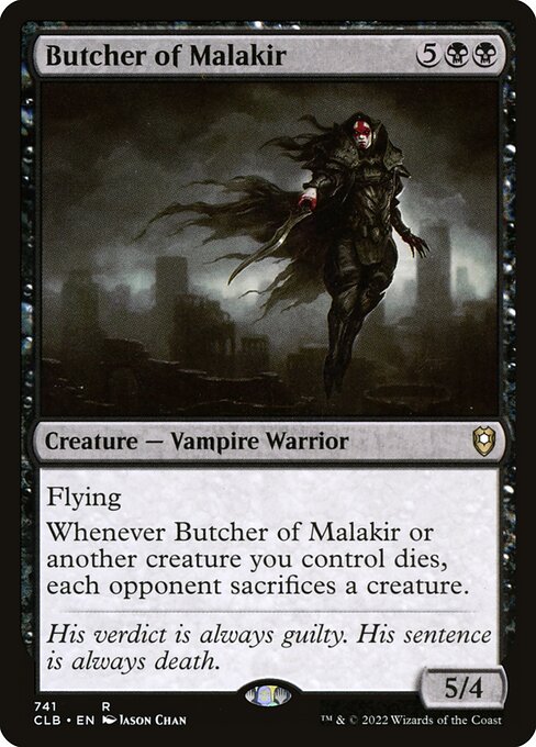 Butcher of Malakir from Commander Legends: Battle for Baldur's Gate