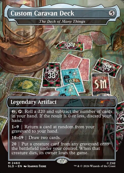 The Deck of Many Things from Secret Lair Drop