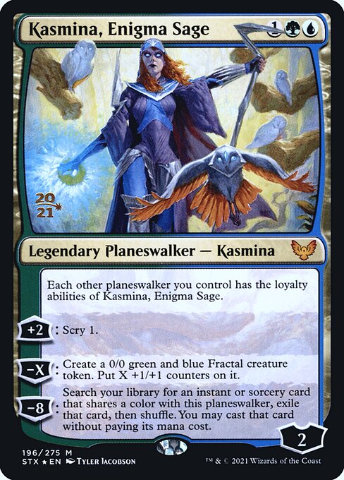 Kasmina, Enigma Sage from Strixhaven: School of Mages Promos