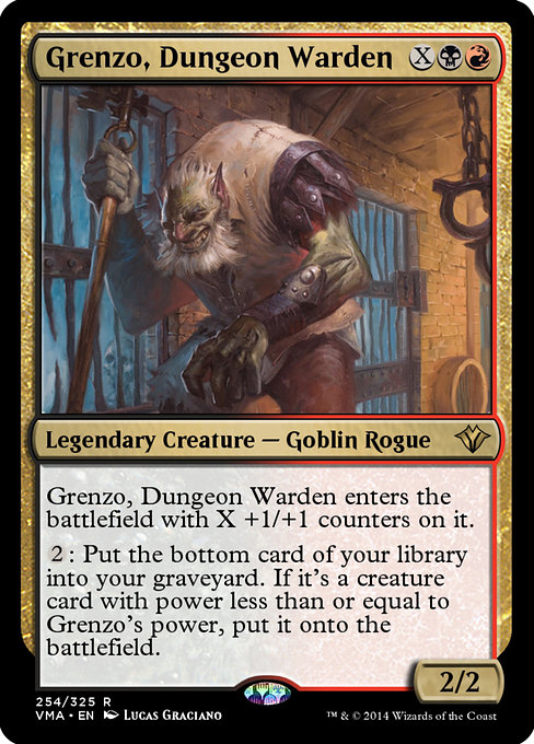Grenzo, Dungeon Warden from Vintage Masters
