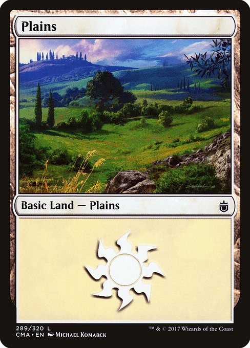 Plains from Commander Anthology