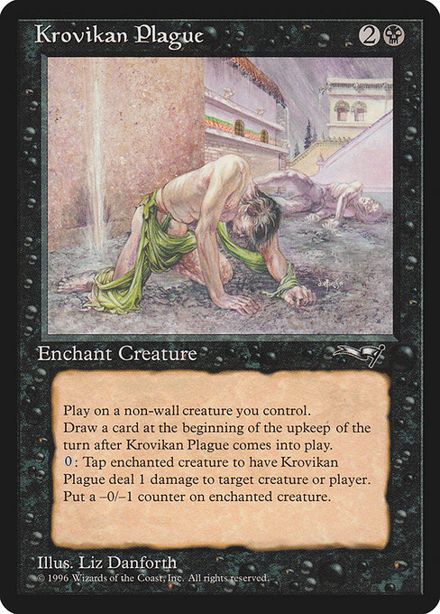 Krovikan Plague highlighted card art