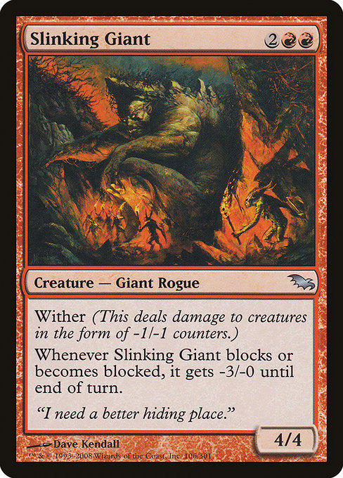 Slinking Giant highlighted card art