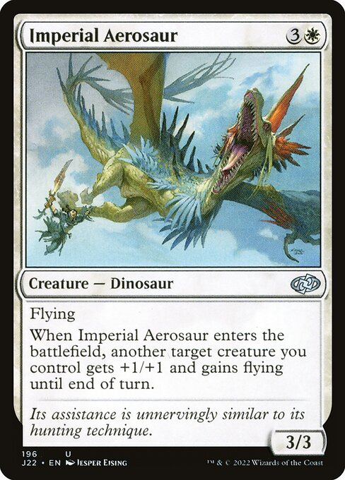 Imperial Aerosaur highlighted card art