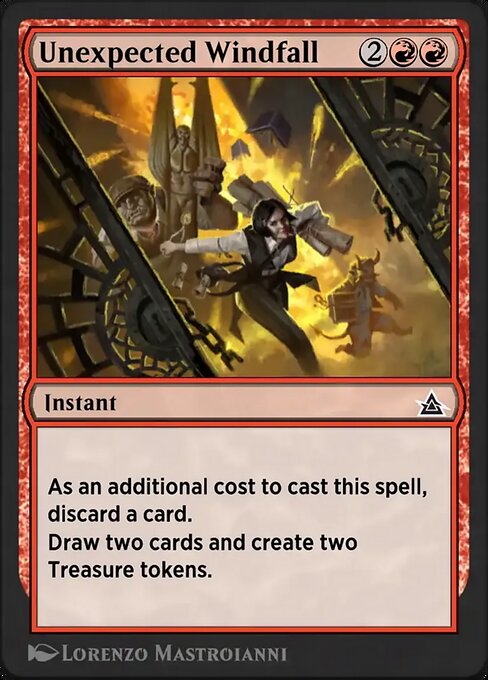 Unexpected Windfall from Through the Omenpaths Bonus Sheet