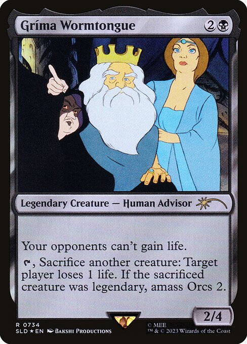 Gríma Wormtongue from Secret Lair Drop