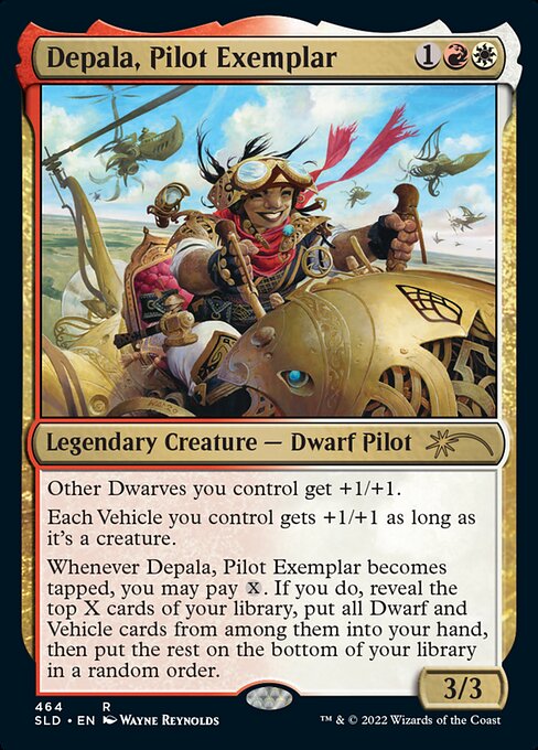 Depala, Pilot Exemplar highlighted card art