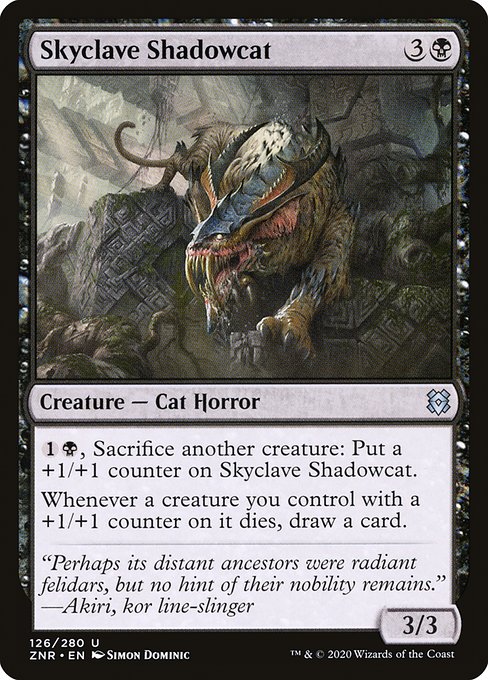 Skyclave Shadowcat highlighted card art