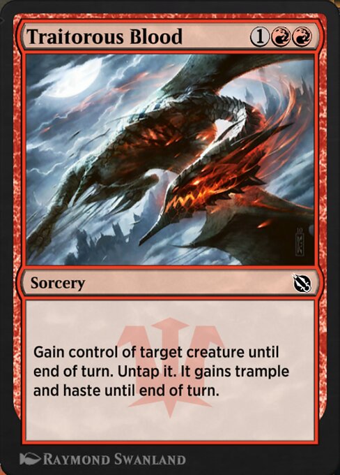 Traitorous Blood highlighted card art