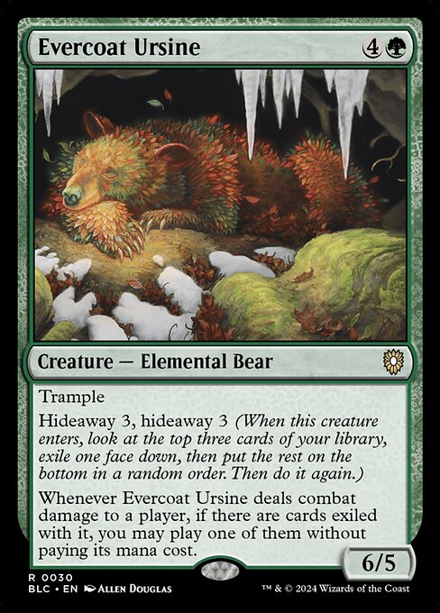 Evercoat Ursine highlighted card art