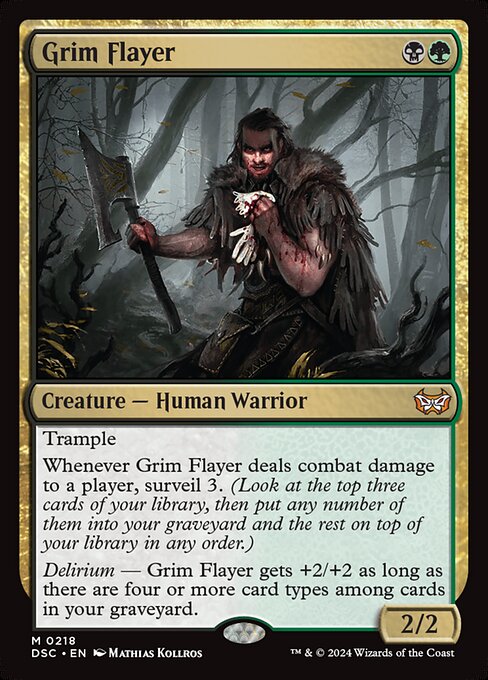Grim Flayer highlighted card art