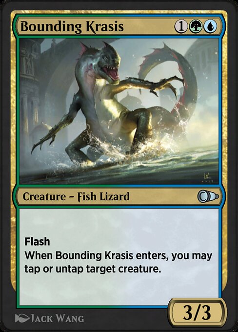 Bounding Krasis highlighted card art