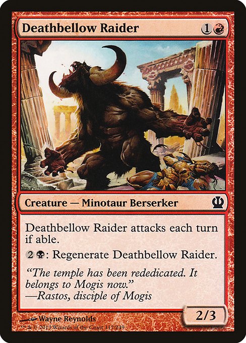 Deathbellow Raider highlighted card art