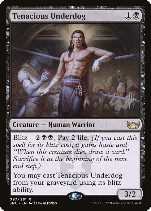 Tenacious Underdog from Streets of New Capenna Promos
