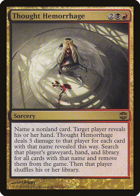Thought Hemorrhage highlighted card art