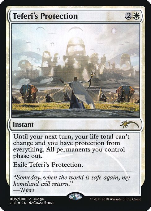 Teferi's Protection from Judge Gift Cards 2018