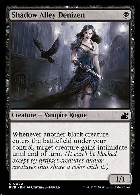 Shadow Alley Denizen highlighted card art