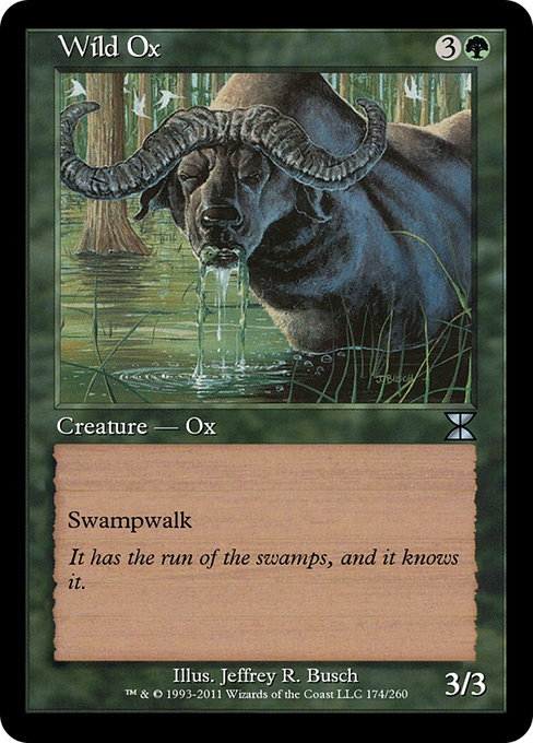 Wild Ox highlighted card art