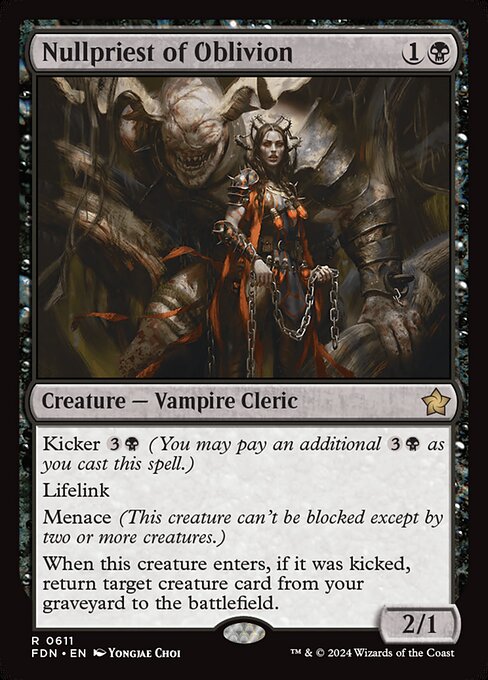 Nullpriest of Oblivion highlighted card art