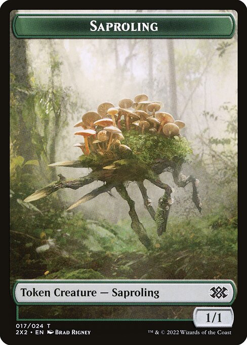 Saproling from Double Masters 2022 Tokens