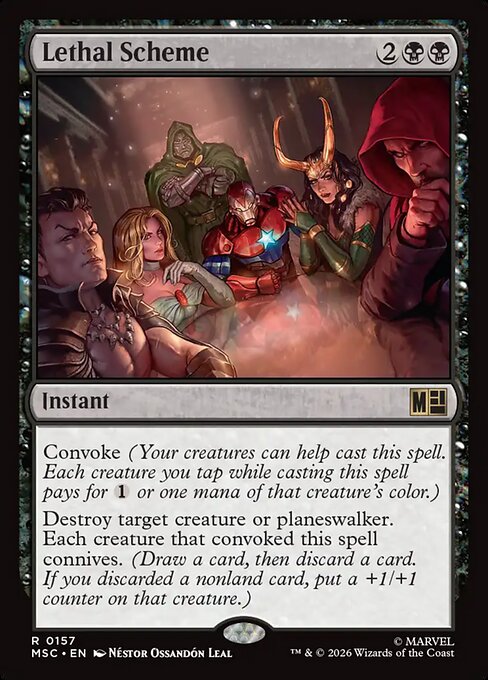 Lethal Scheme from Marvel Super Heroes Commander