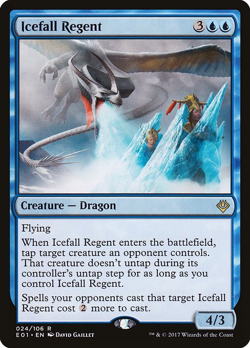 Icefall Regent highlighted card art