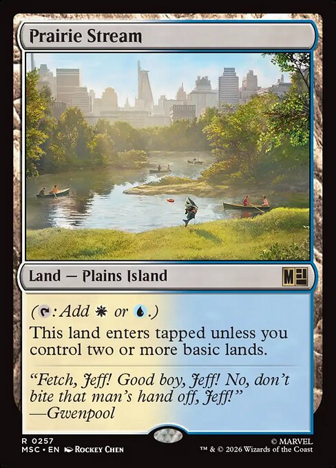 Prairie Stream from Marvel Super Heroes Commander