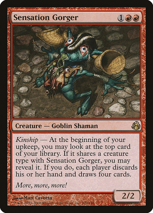 Sensation Gorger highlighted card art