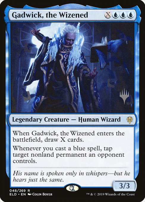 Gadwick, the Wizened from Throne of Eldraine Promos