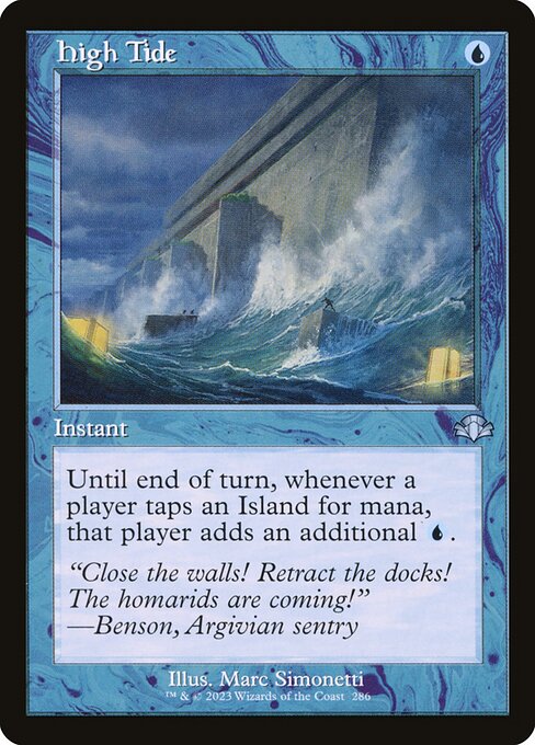 High Tide from Dominaria Remastered