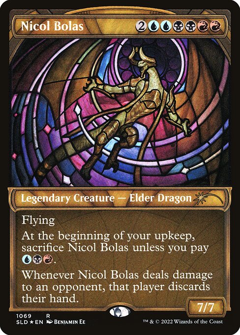 Nicol Bolas highlighted card art