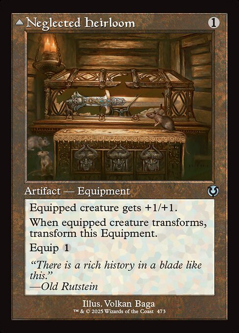 Neglected Heirloom // Ashmouth Blade from Innistrad Remastered