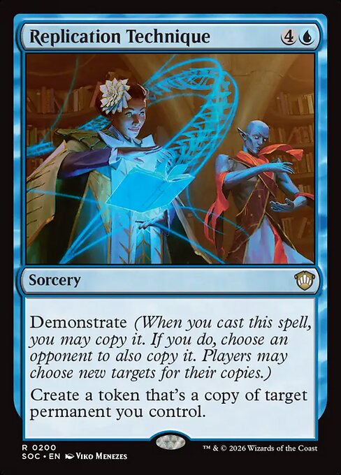 Replication Technique from Secrets of Strixhaven Commander
