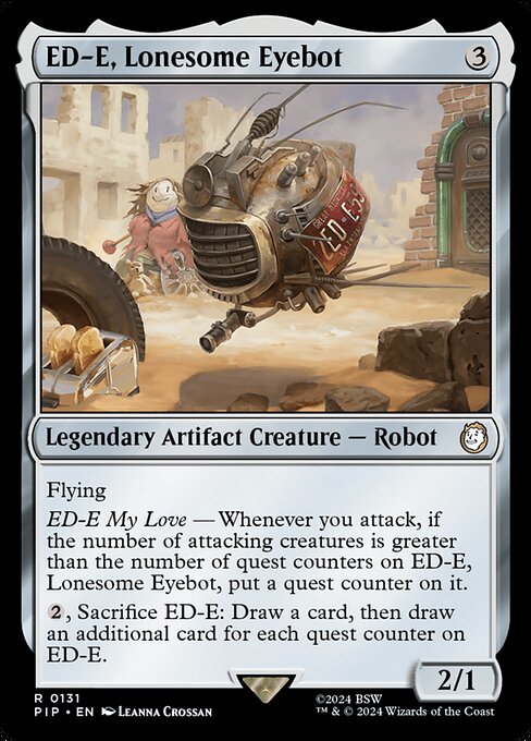 ED-E, Lonesome Eyebot from Fallout