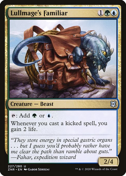 Lullmage's Familiar highlighted card art
