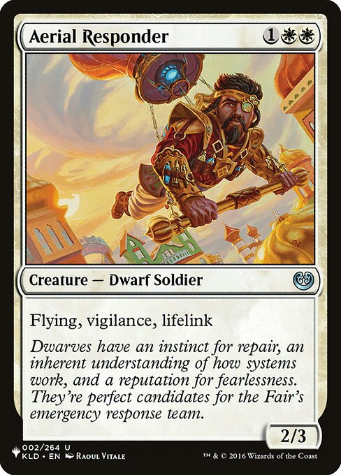 Aerial Responder highlighted card art