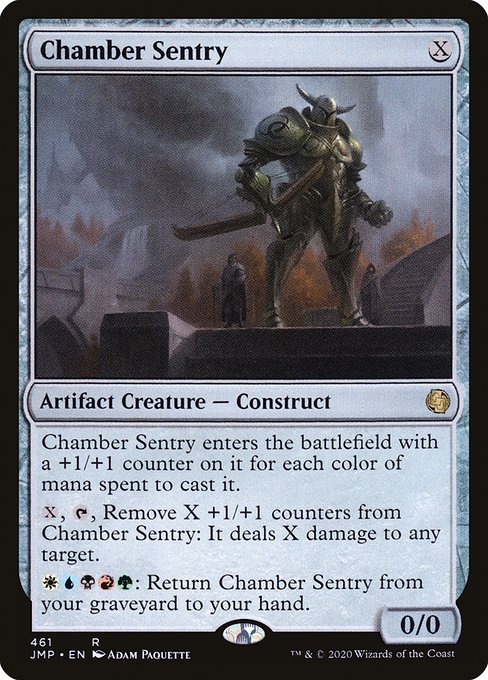 Chamber Sentry highlighted card art