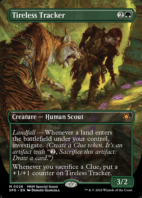 Tireless Tracker from Special Guests