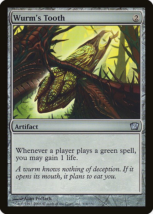 Wurm's Tooth from Ninth Edition