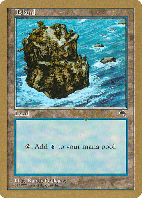 Island from World Championship Decks 1998