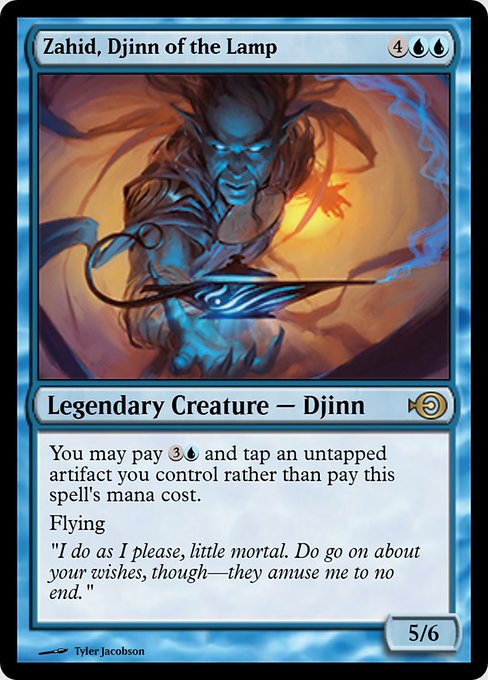 Zahid, Djinn of the Lamp from Magic Online Promos