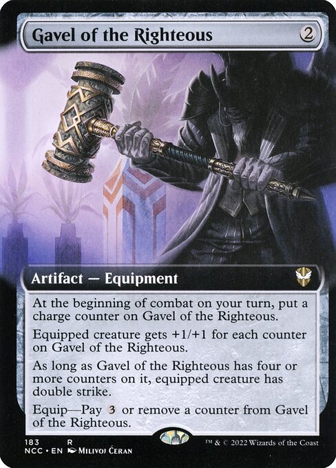 Gavel of the Righteous from New Capenna Commander