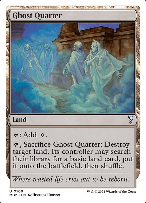 Ghost Quarter highlighted card art