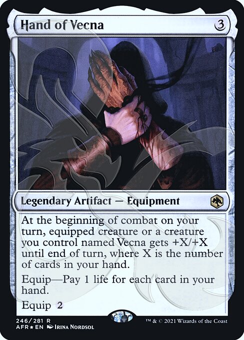 Hand of Vecna from Adventures in the Forgotten Realms Promos