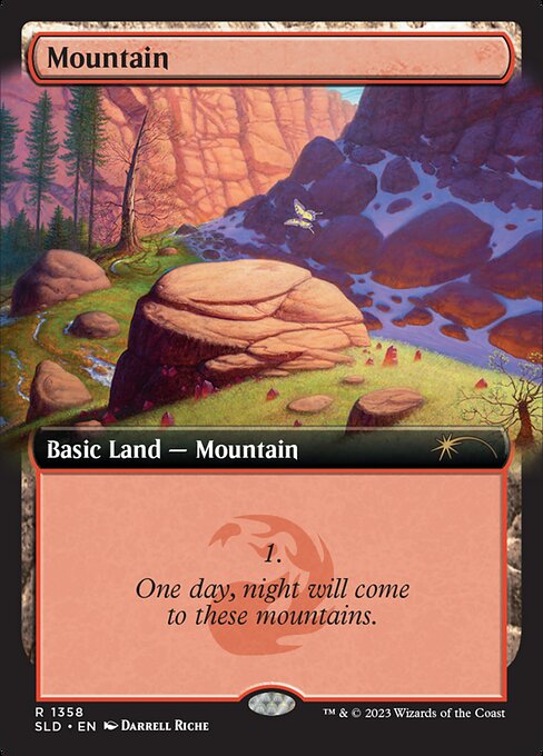 Mountain from Secret Lair Drop