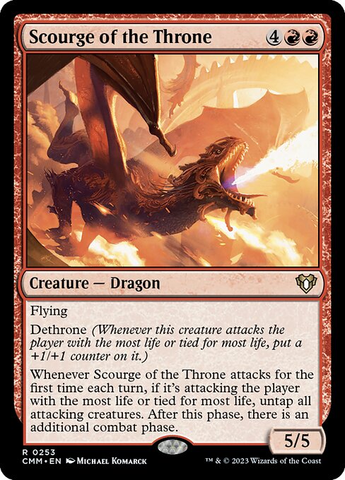 Scourge of the Throne from Commander Masters